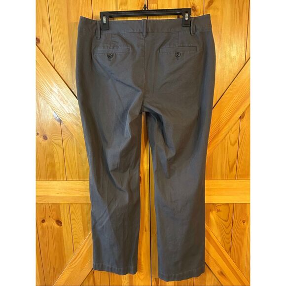 Eddie Bauer Woman's Slightly Curvy Fit Dark Gray Pants Size 14 (5502) - Picture 4 of 7
